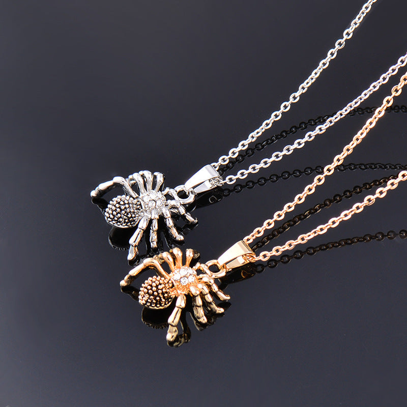 Bold and Unique: Spider Necklace for Women and Men - Edgy Fashion Jewelry.