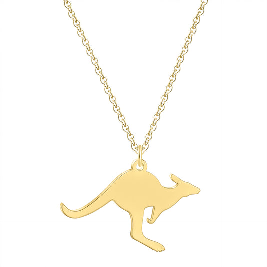 Stainless Steel Animal Necklace Bull Pendant.