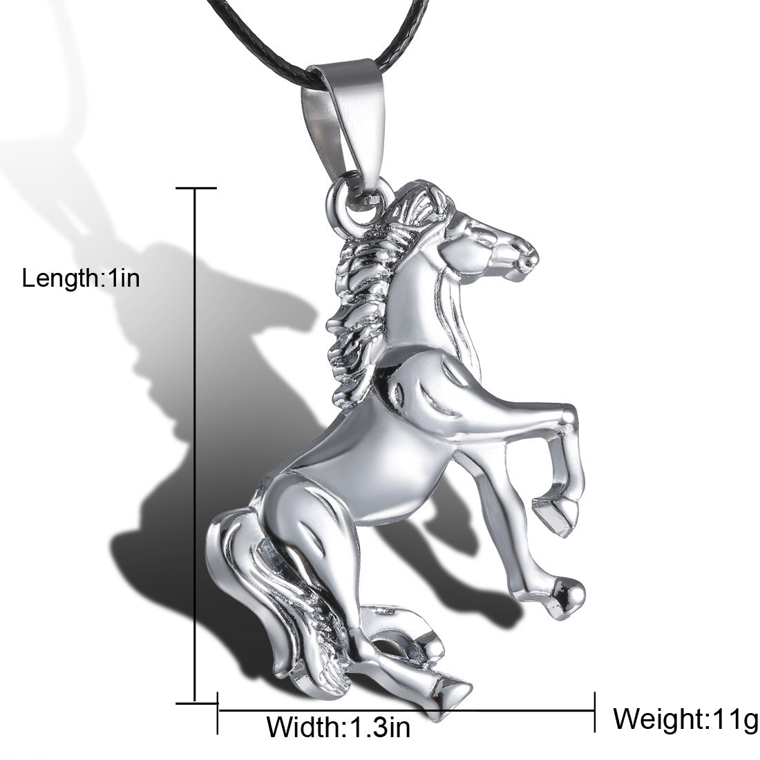 Horse Charm: New Fashion Animal Jewelry for Men and Women.