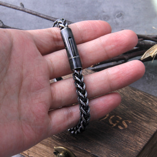 Handmade Punk Rock Stainless Steel Bracelet